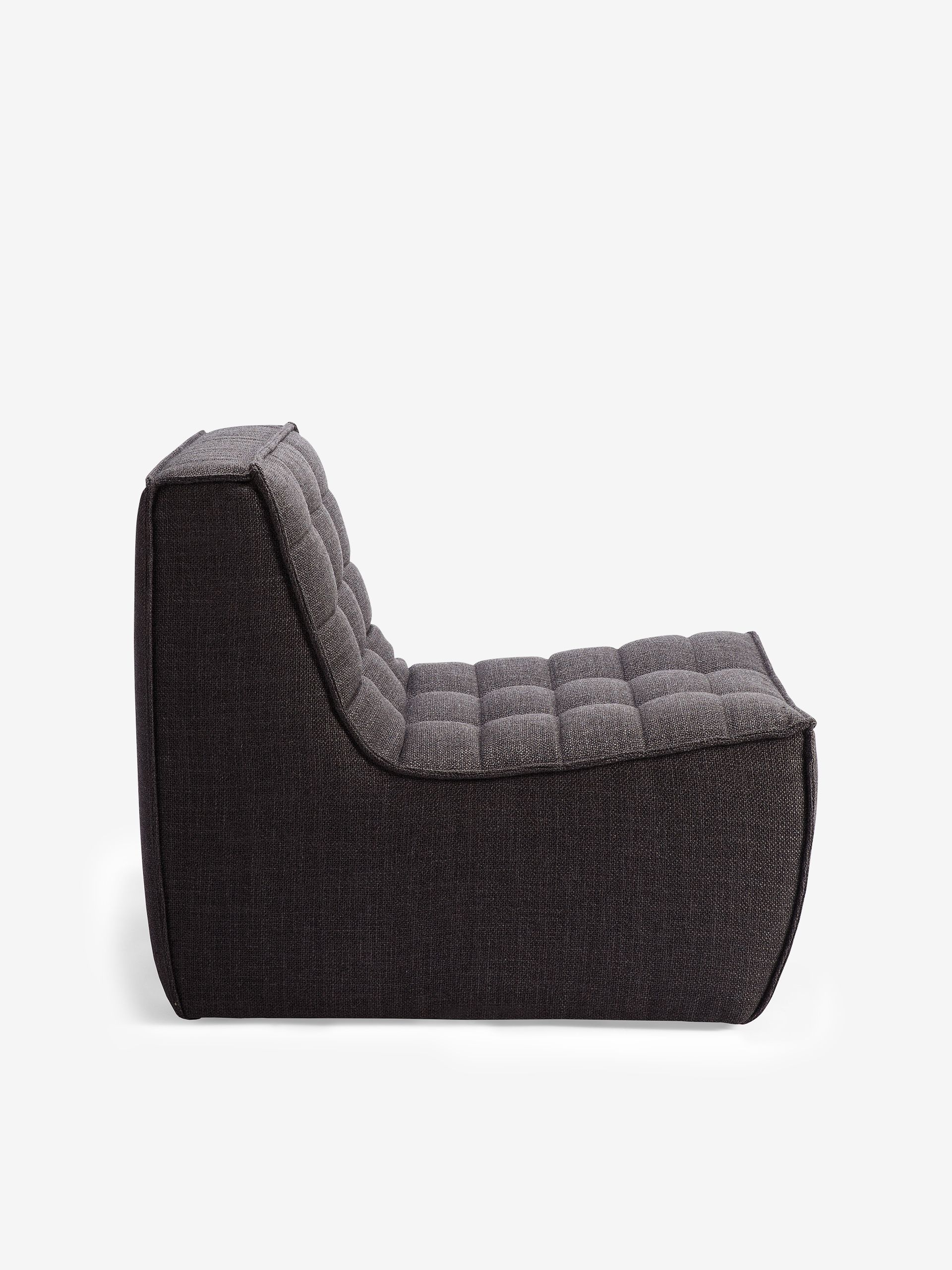 LOW CHAIR  N701 -  Grey , Home design Bensimon