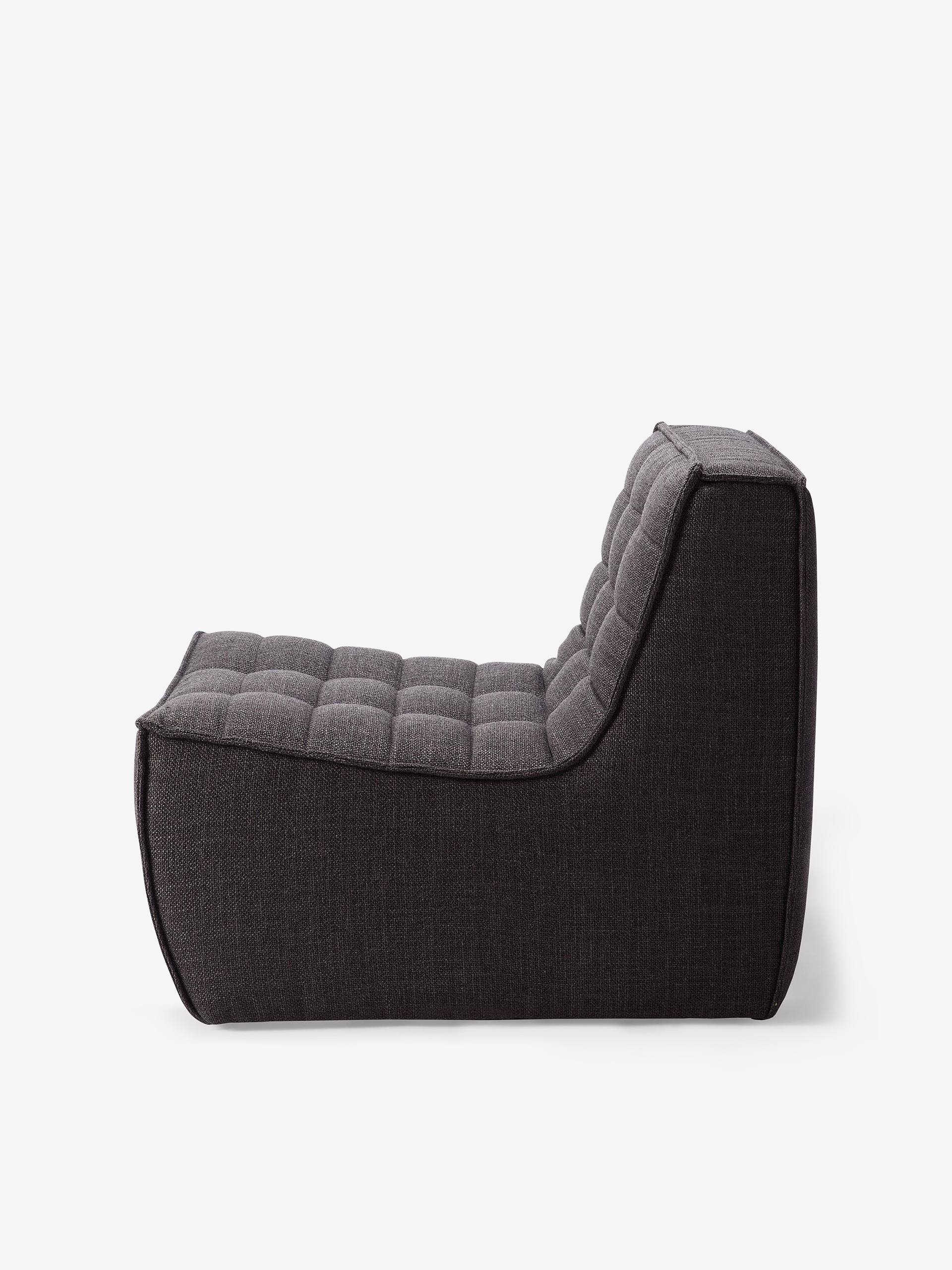 LOW CHAIR  N701 -  Grey , Home design Bensimon