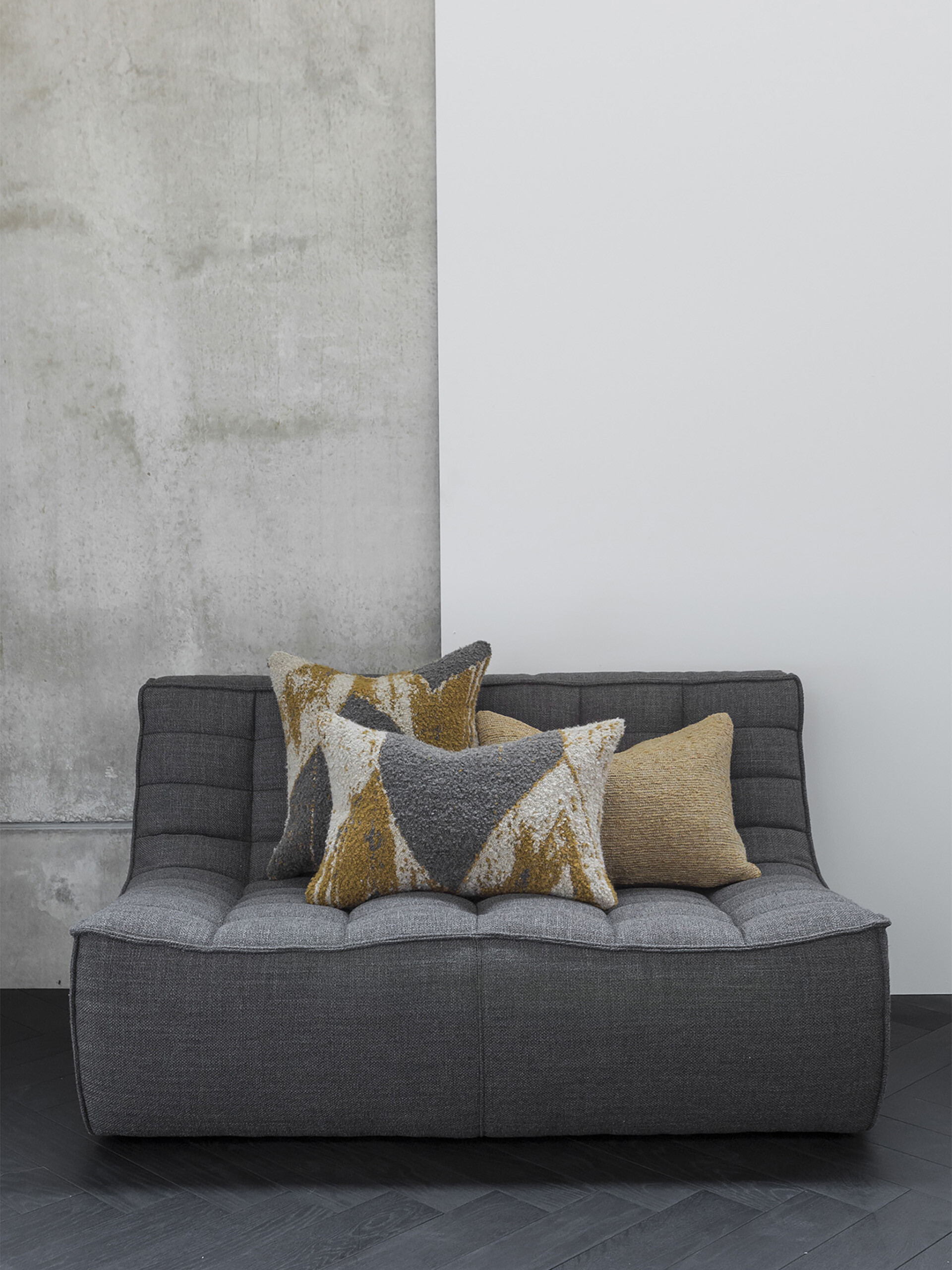 N701 SOFA 2 SEATER -  Grey , Home design Bensimon