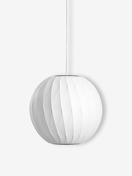 SUSPENSION BOULE CRISS CROSS S -  White , Home design Bensimon