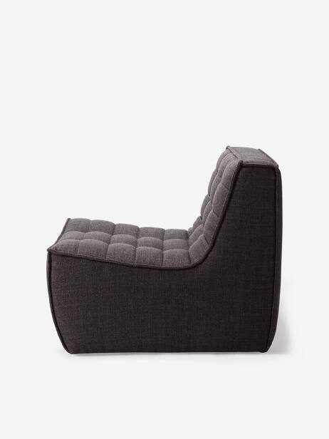 LOW CHAIR  N701 -  Grey , Home design Bensimon