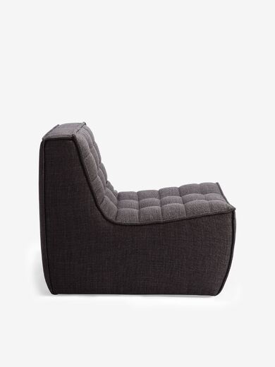 LOW CHAIR  N701 -  Grey , Home design Bensimon