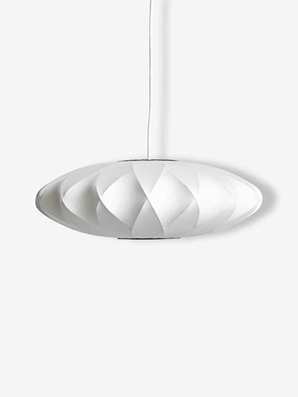 CRISS CROSS SAUCER SUSPENSION M -  White , Home design Bensimon