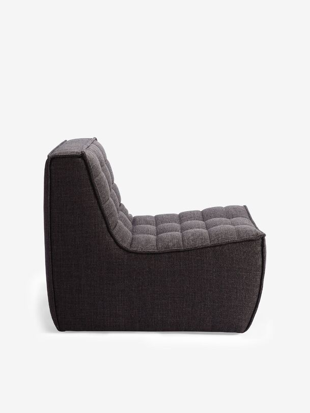 LOW CHAIR  N701 -  Grey , Home design Bensimon