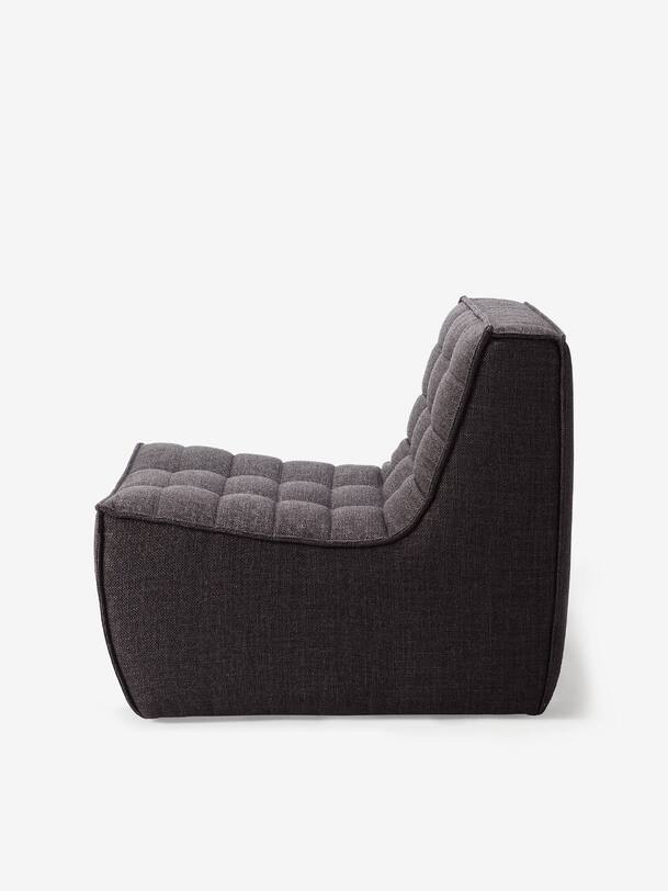 LOW CHAIR  N701 -  Grey , Home design Bensimon