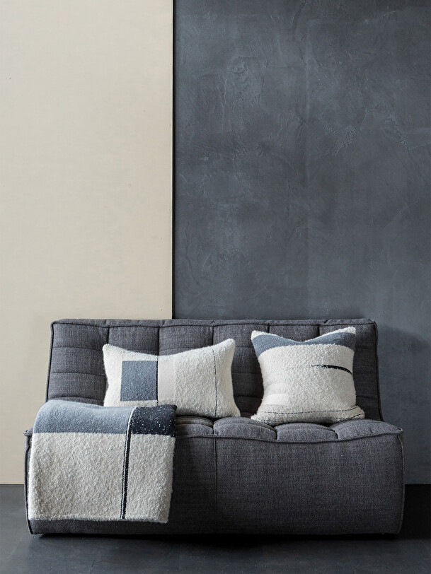 N701 SOFA 2 SEATER -  Grey , Home design Bensimon