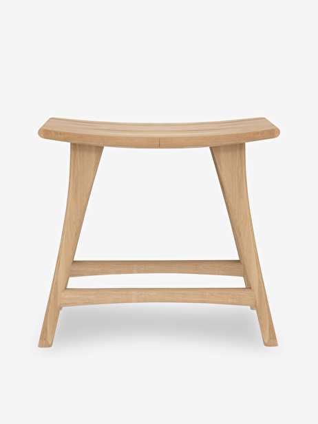 OAK OSSO STOOL - H48 CM -  Natural , Home design Bensimon
