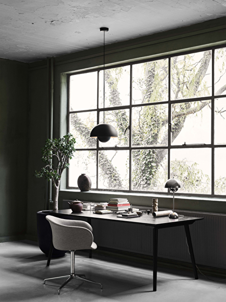 FLOWERPOT VP7 SUSPENSION -  Black , Home design Bensimon