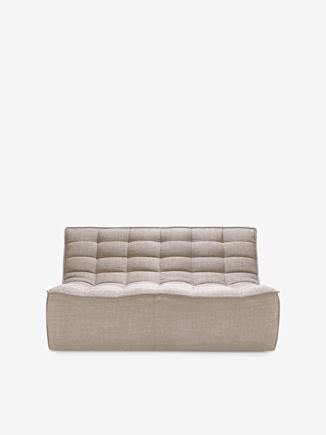 N701 SOFA 2 SEATER -  Beige , Home design Bensimon