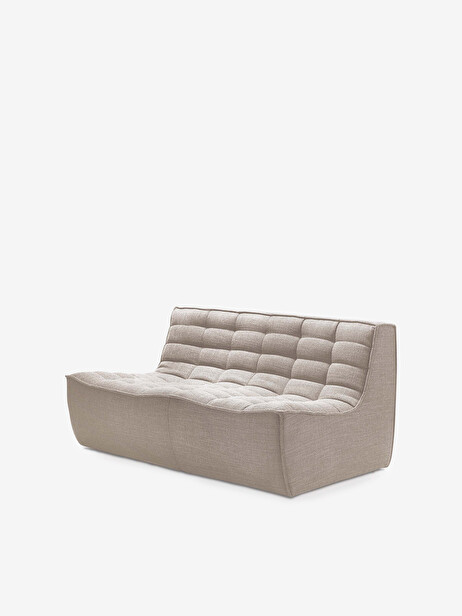 N701 SOFA 2 SEATER -  Beige , Home design Bensimon 