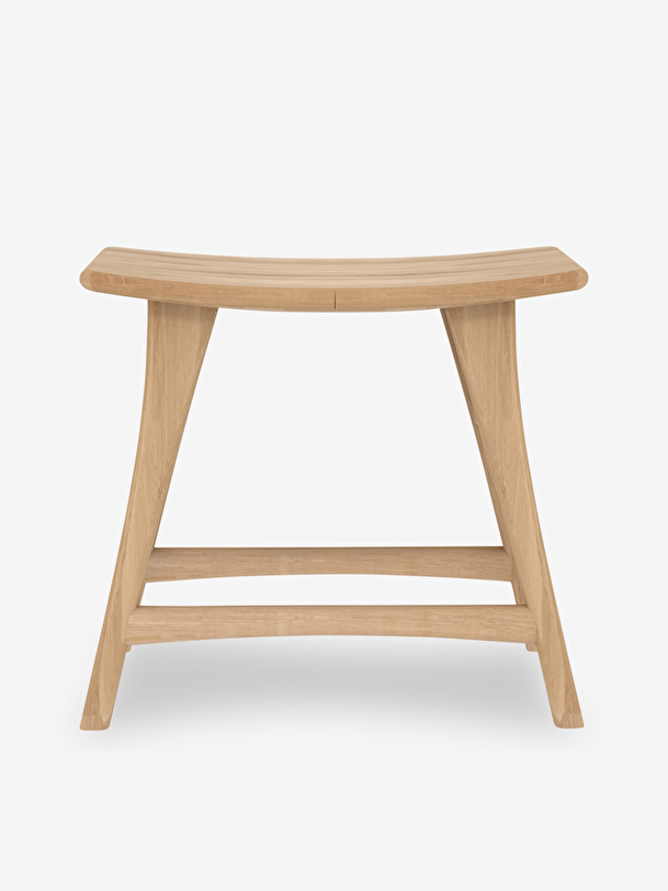 OAK OSSO STOOL - H48 CM -  Natural , Home design Bensimon