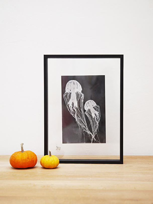 LARGE PHOTO FRAME -  Black , Home design Bensimon
