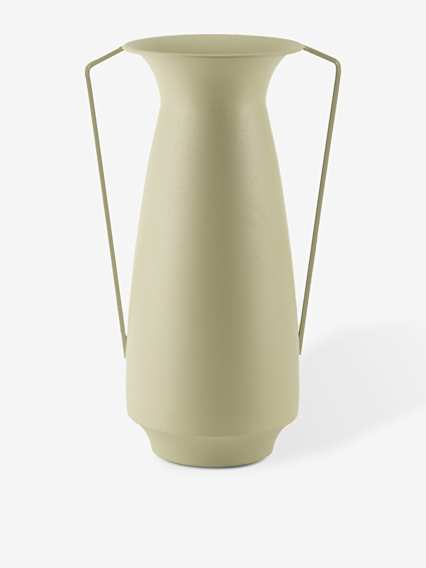 VASE HANDLE L -  Light olive , Home design Bensimon
