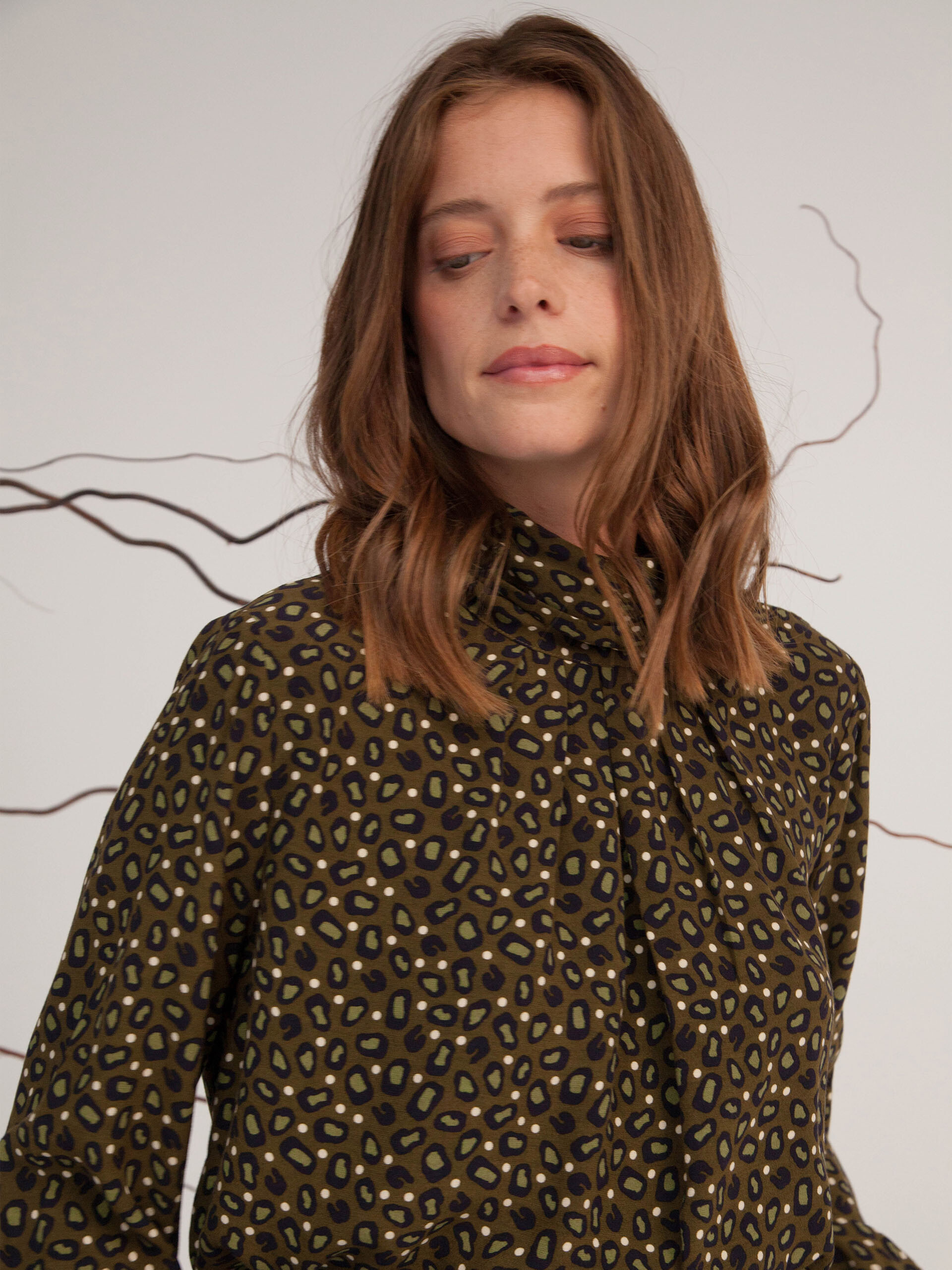 CHEMISE GIGI -  Dotted leopard , Ready-to-wear Bensimon