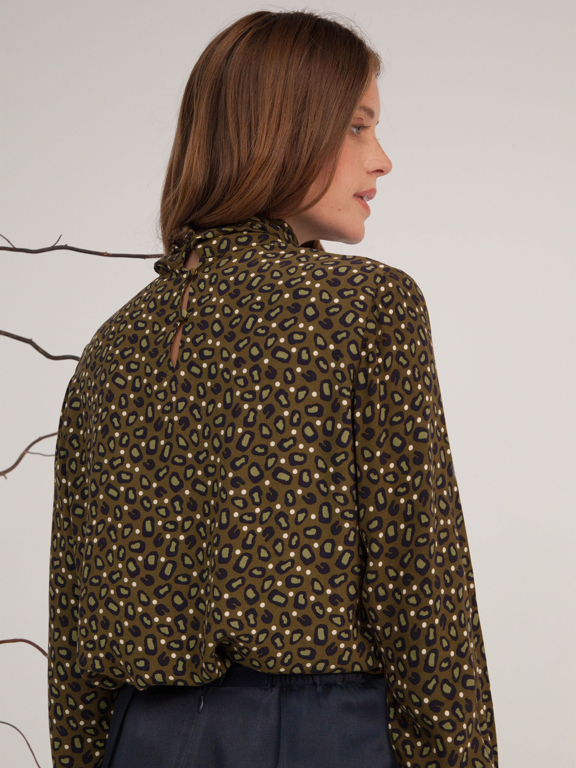 CHEMISE GIGI -  Dotted leopard , Ready-to-wear Bensimon