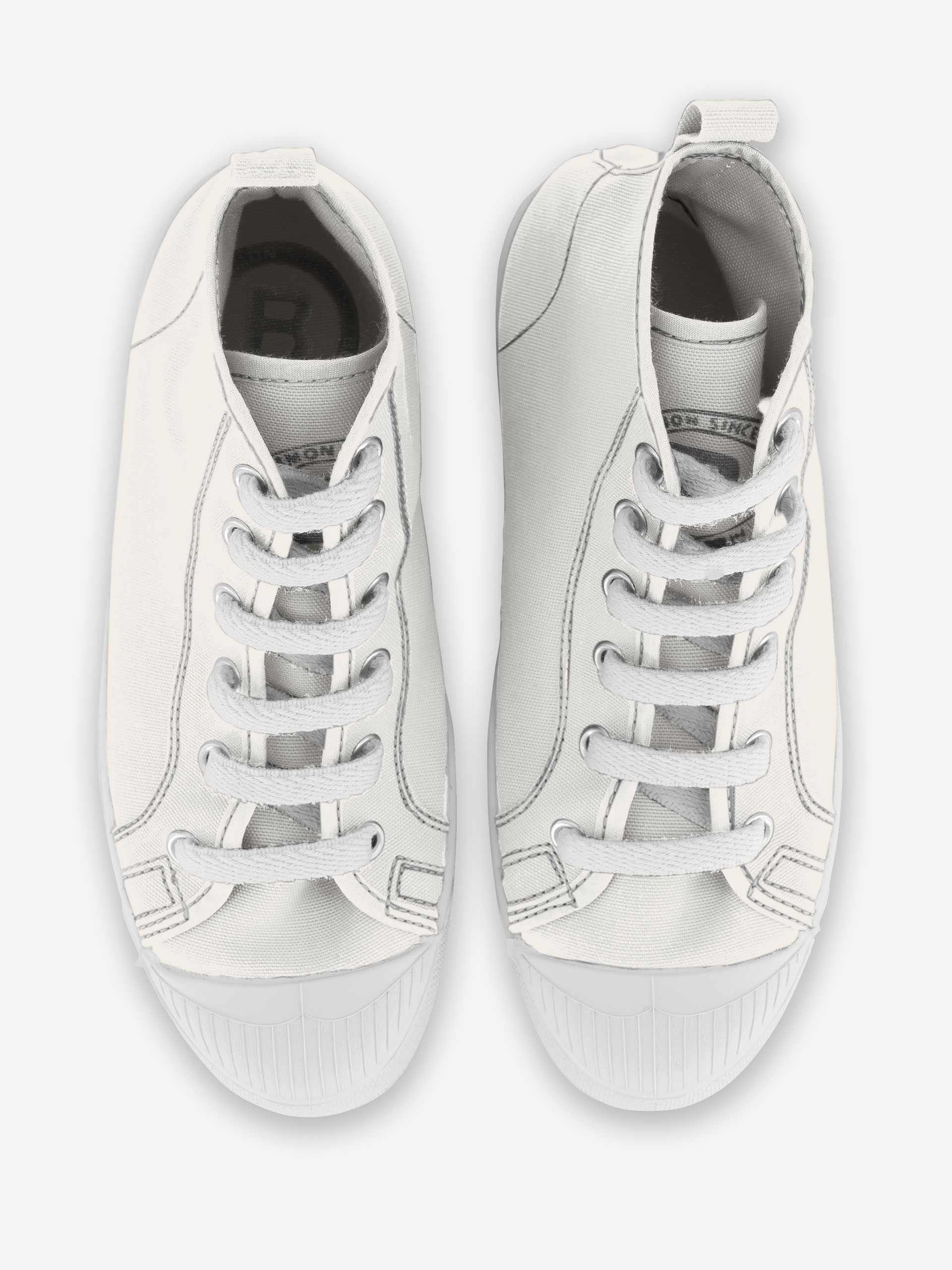 STELLA B79 KIDS - White , Tennis & Shoes Bensimon
