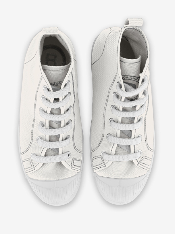 STELLA B79 KIDS - White , Tennis & Shoes Bensimon