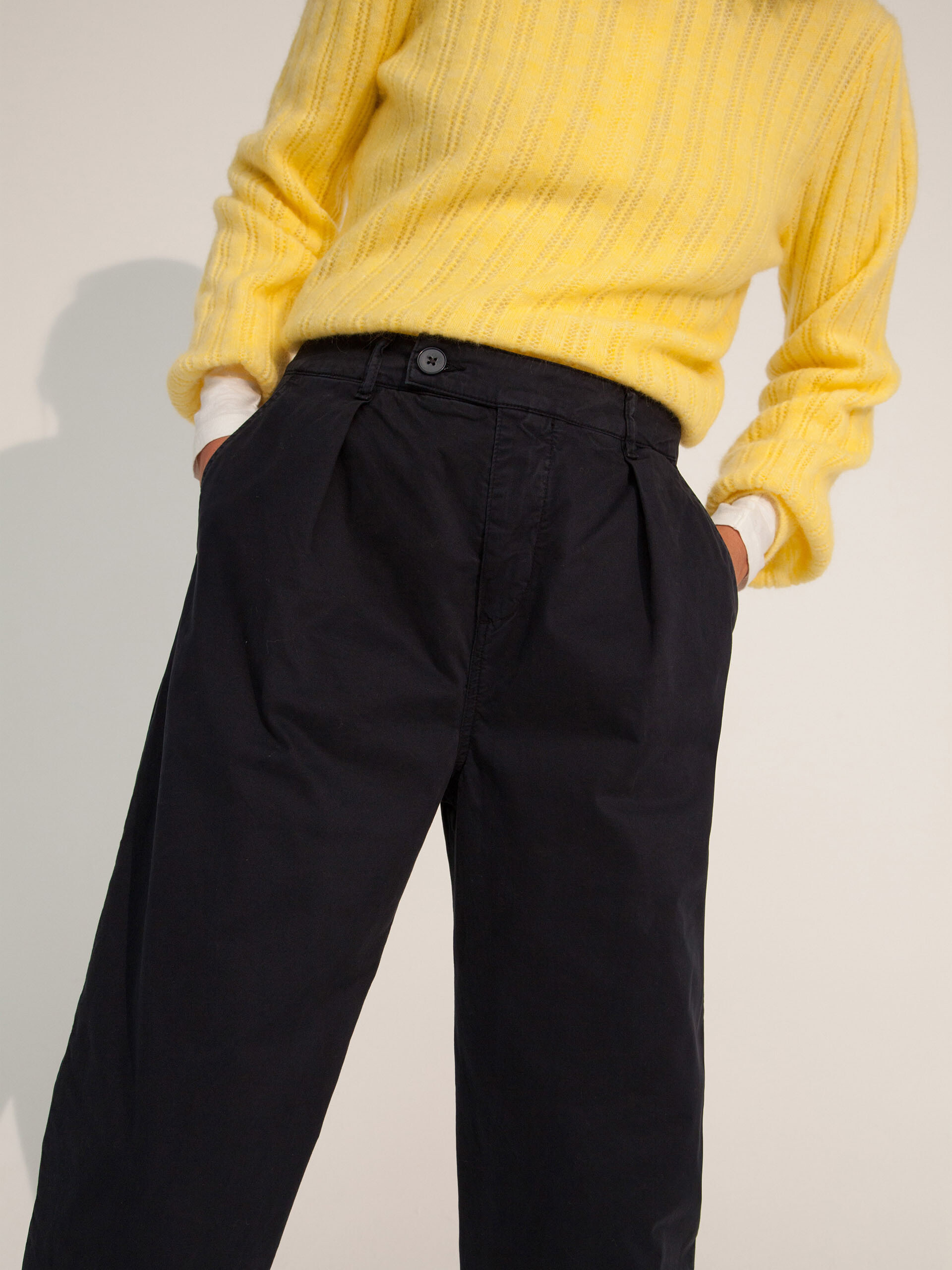 PANTALON GILOU -  Marine , Ready-to-wear Bensimon