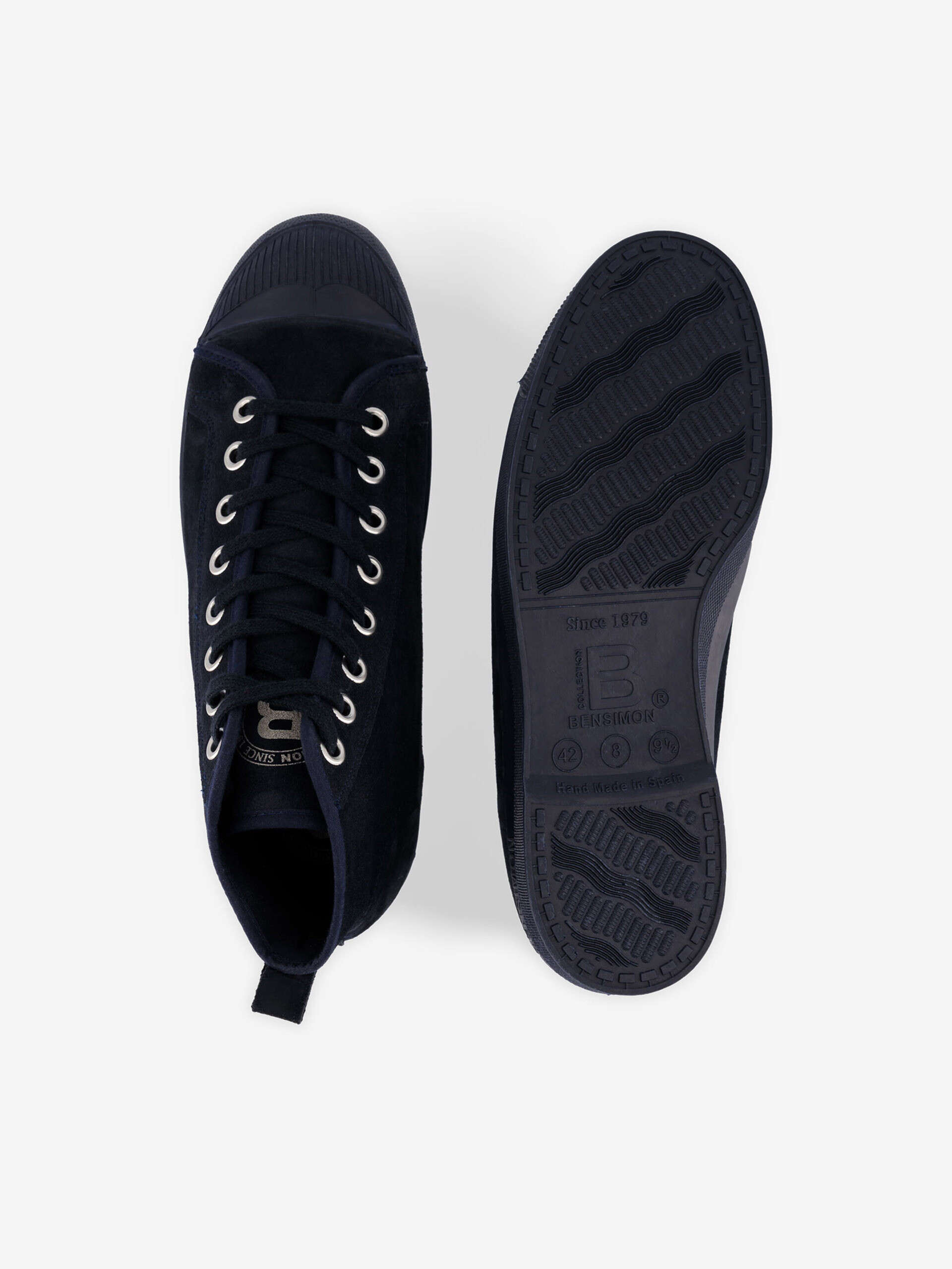 STELLA B79 SUEDE LEATHER -  Marine , Tennis & Shoes Bensimon