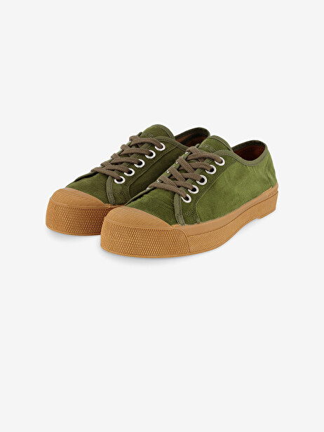 ROMY B79 BABY CORDUROY -  Olive , Tennis & Shoes Bensimon
