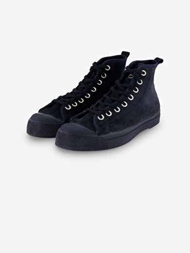 STELLA B79 SUEDE LEATHER -  Marine , Tennis & Shoes Bensimon