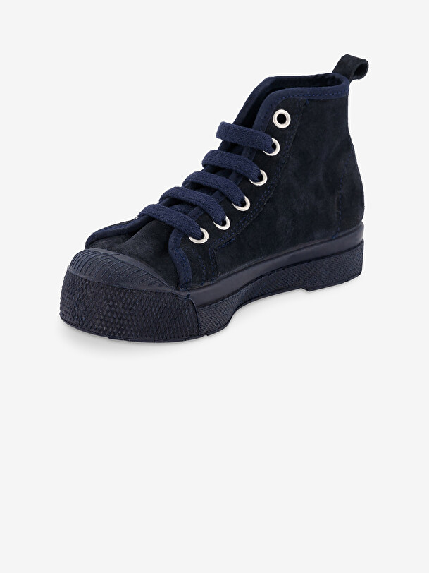 STELLA B 79 SUEDE LEATHER -  Marine , Tennis & Shoes Bensimon