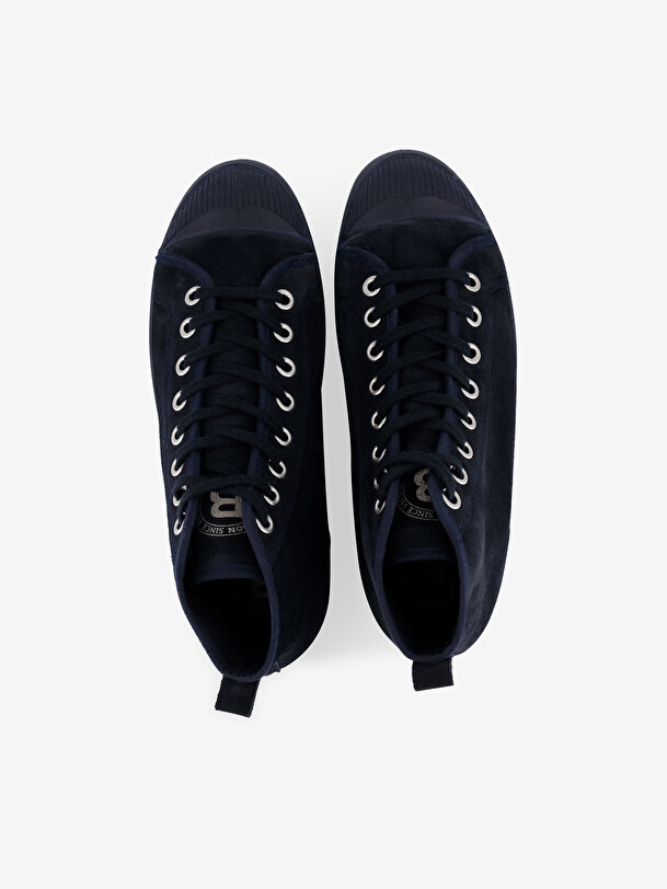 STELLA B79 SUEDE LEATHER -  Marine , Tennis & Shoes Bensimon