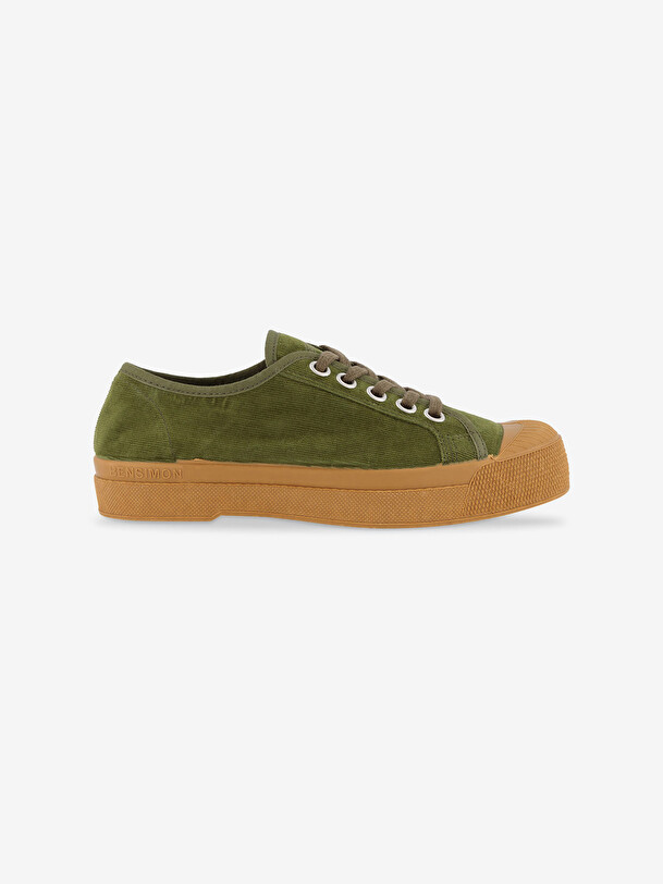 ROMY B79 BABY CORDUROY -  Olive , Tennis & Shoes Bensimon