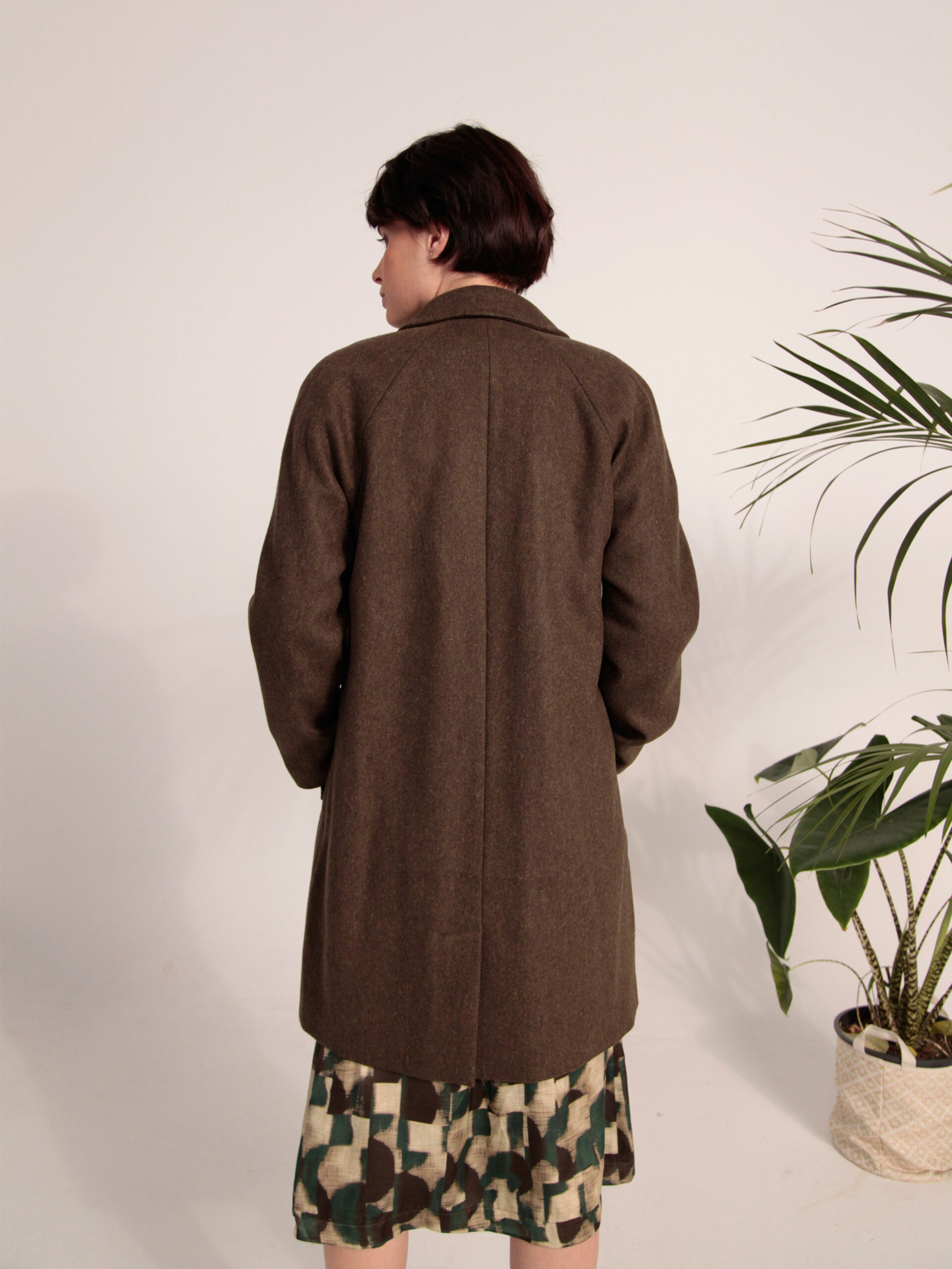 AQUILON COAT -  Khaki , Ready-to-wear Bensimon