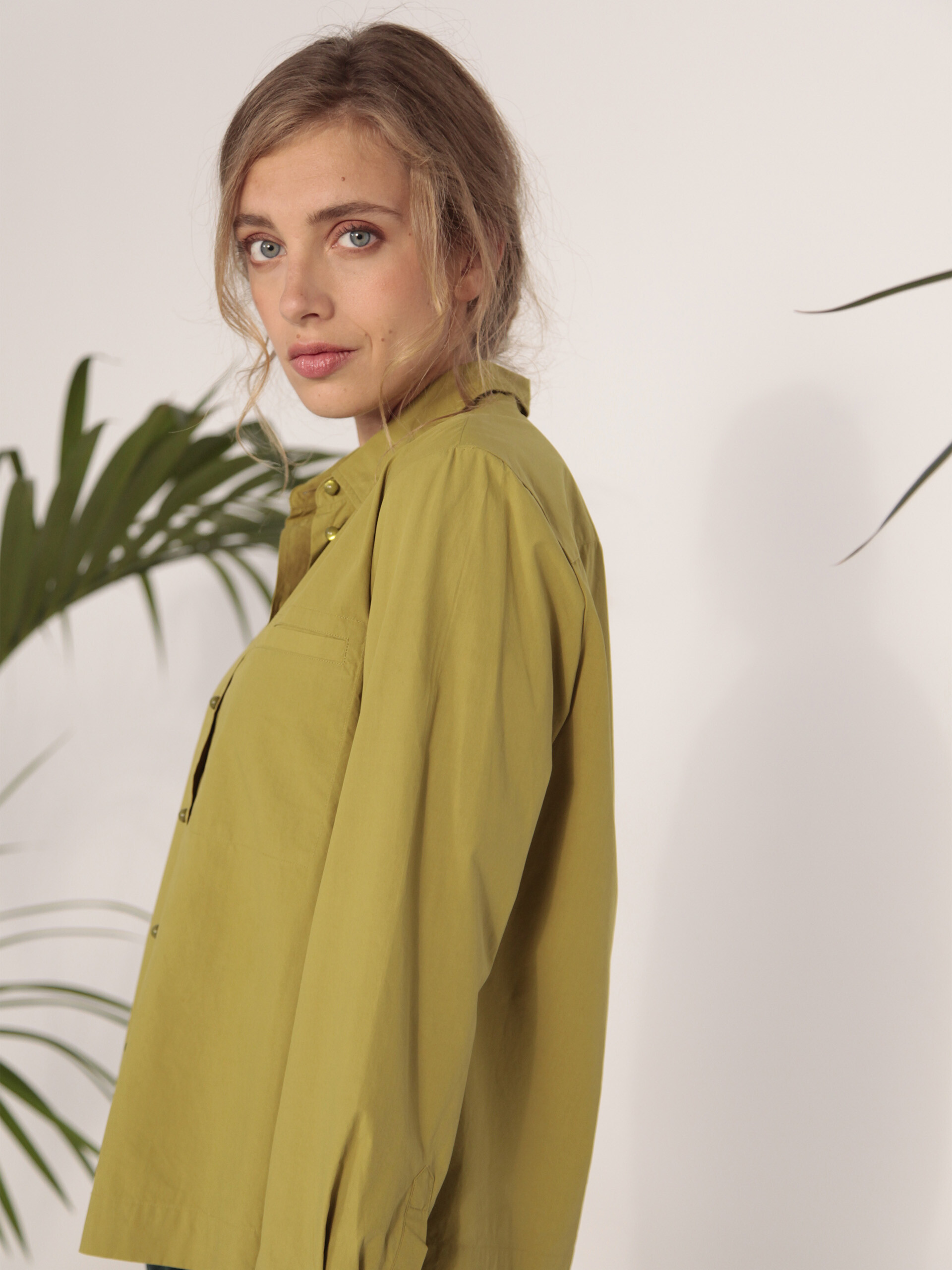 GALICIA SHIRT -  Tilleul , Ready-to-wear Bensimon