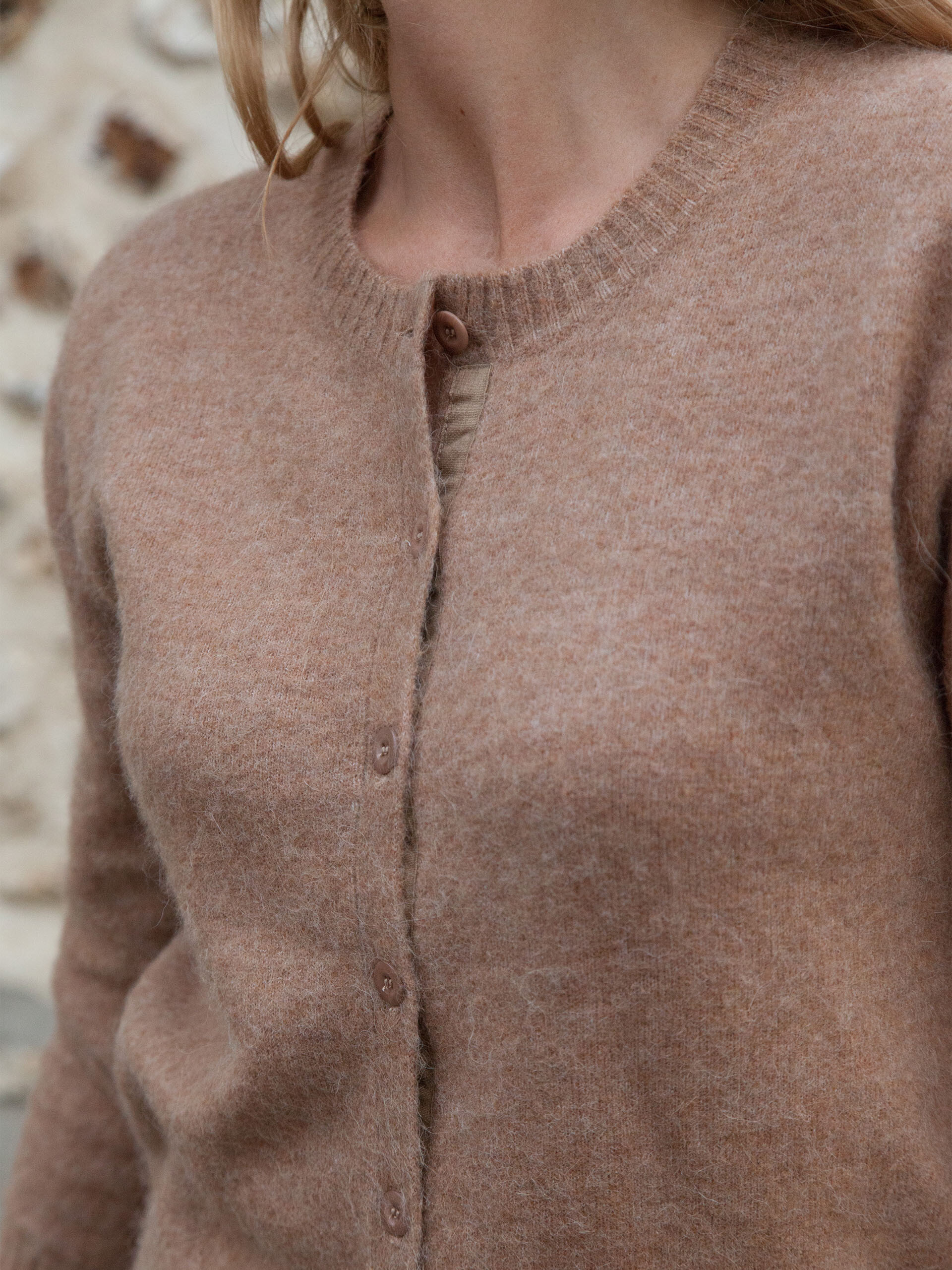 GILET GILLES -  Camel , Ready-to-wear Bensimon