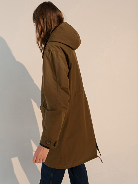 PARKA ERON -  Khaki , Ready-to-wear Bensimon