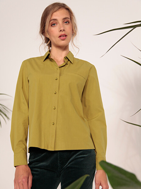 GALICIA SHIRT -  Tilleul , Ready-to-wear Bensimon