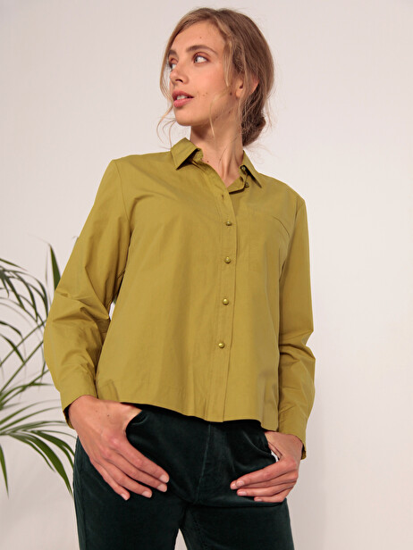 GALICIA SHIRT -  Tilleul , Ready-to-wear Bensimon