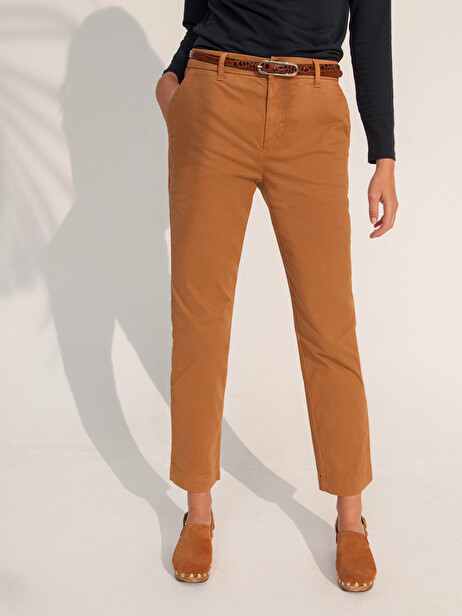 PANTALON GREGOIRE -  Camel , Ready-to-wear Bensimon