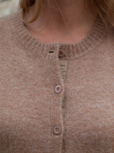 GILET GILLES -  Camel , Ready-to-wear Bensimon