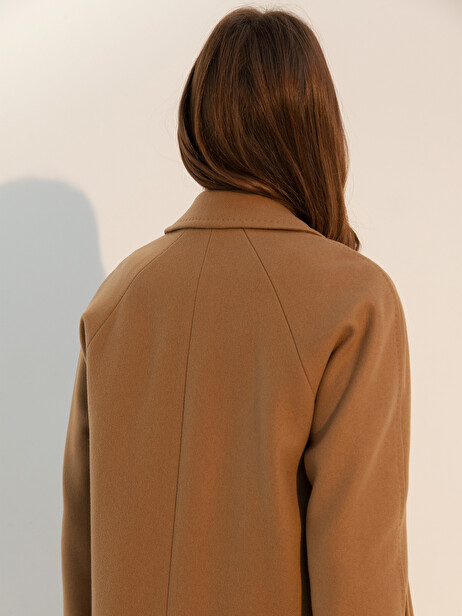 AQUILON COAT -  Camel , Ready-to-wear Bensimon