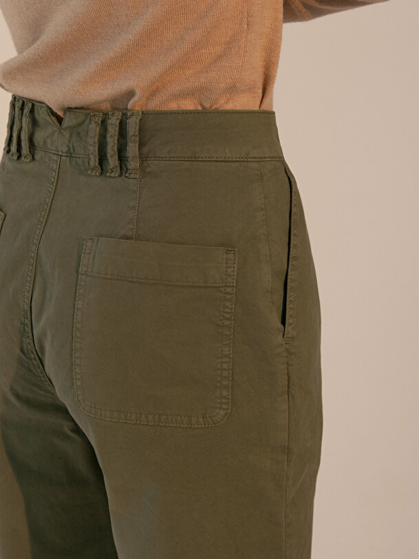 PANTALON GILOU -  Khaki , Ready-to-wear Bensimon