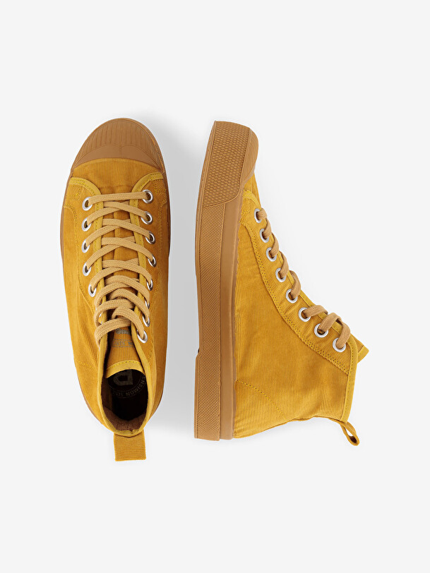 STELLA B79 BABY CORDUROY -  Mustard , Tennis & Shoes Bensimon
