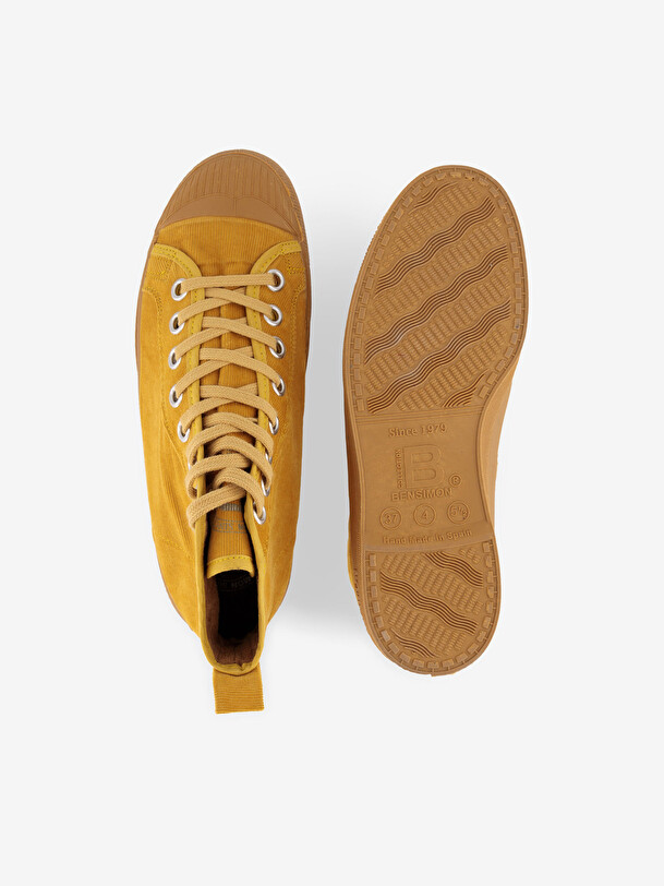 STELLA B79 BABY CORDUROY -  Mustard , Tennis & Shoes Bensimon