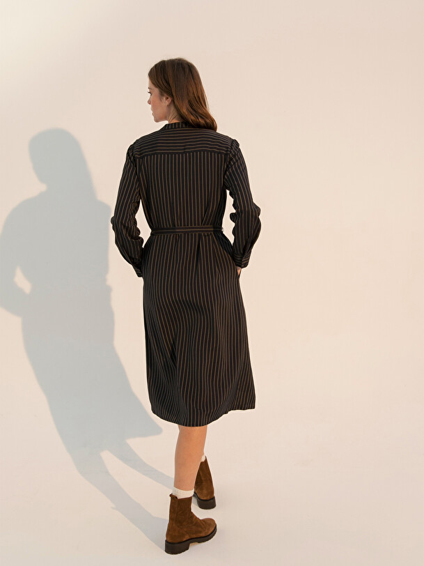 GRETCHEN DRESS - Stripes , Ready-to-wear Bensimon