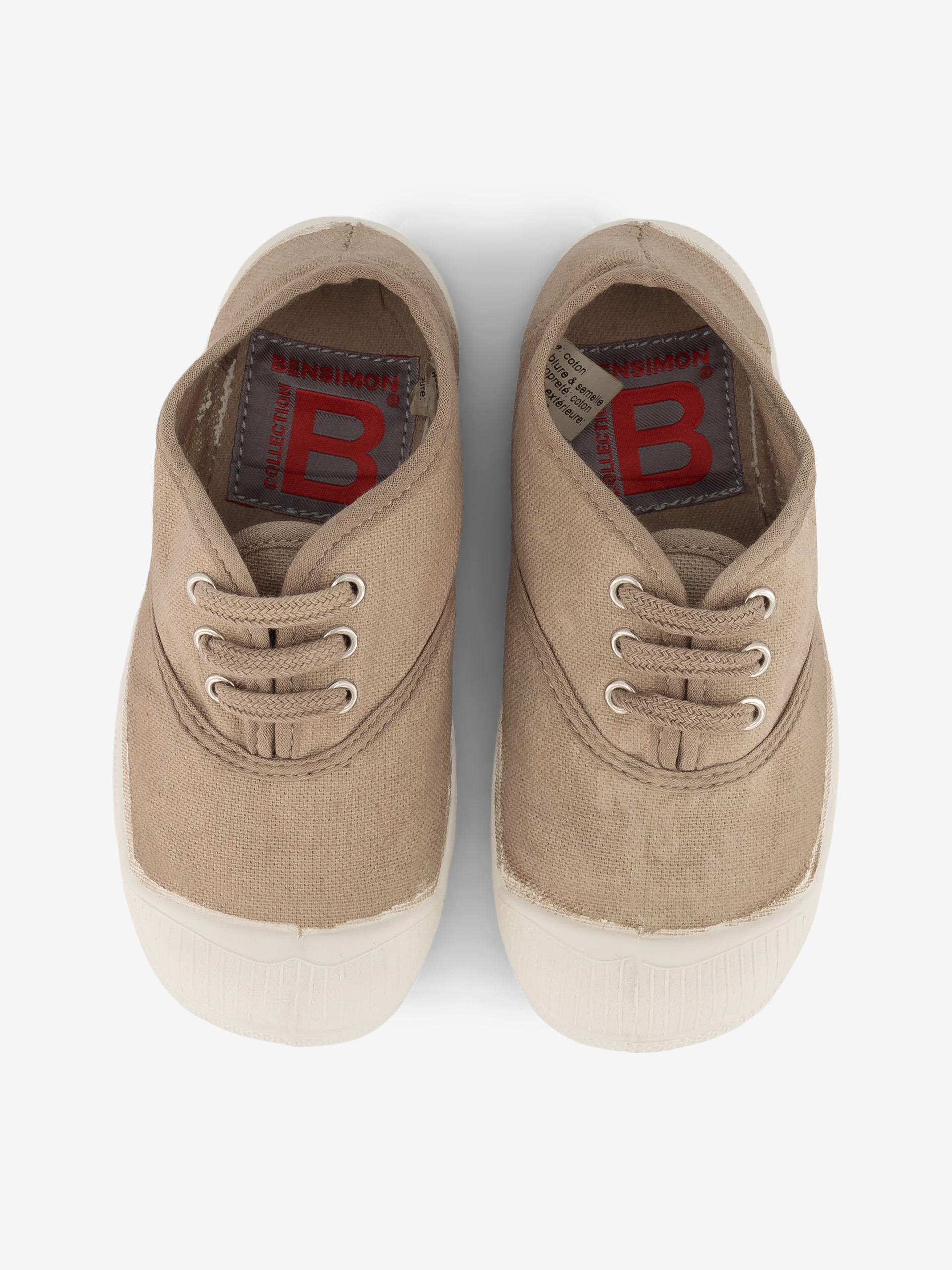 KIDS LACE-UP TENNIS -  Shell , Tennis & Shoes Bensimon