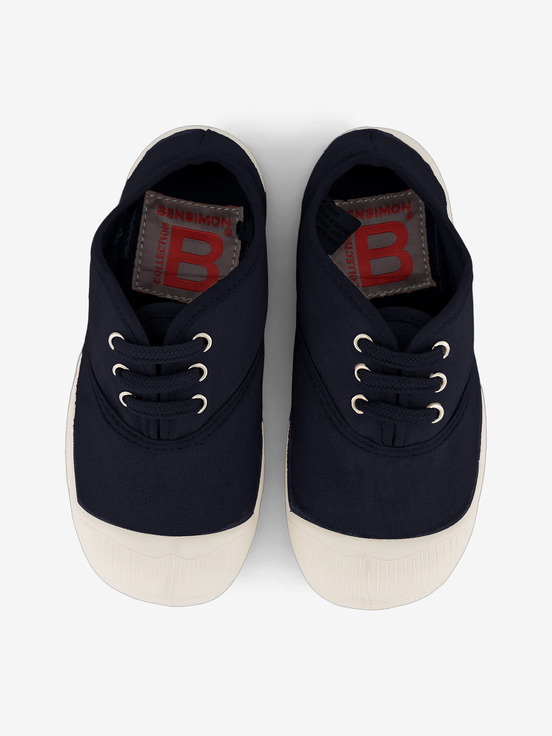 KIDS LACE-UP TENNIS -  Marine , Tennis & Shoes Bensimon