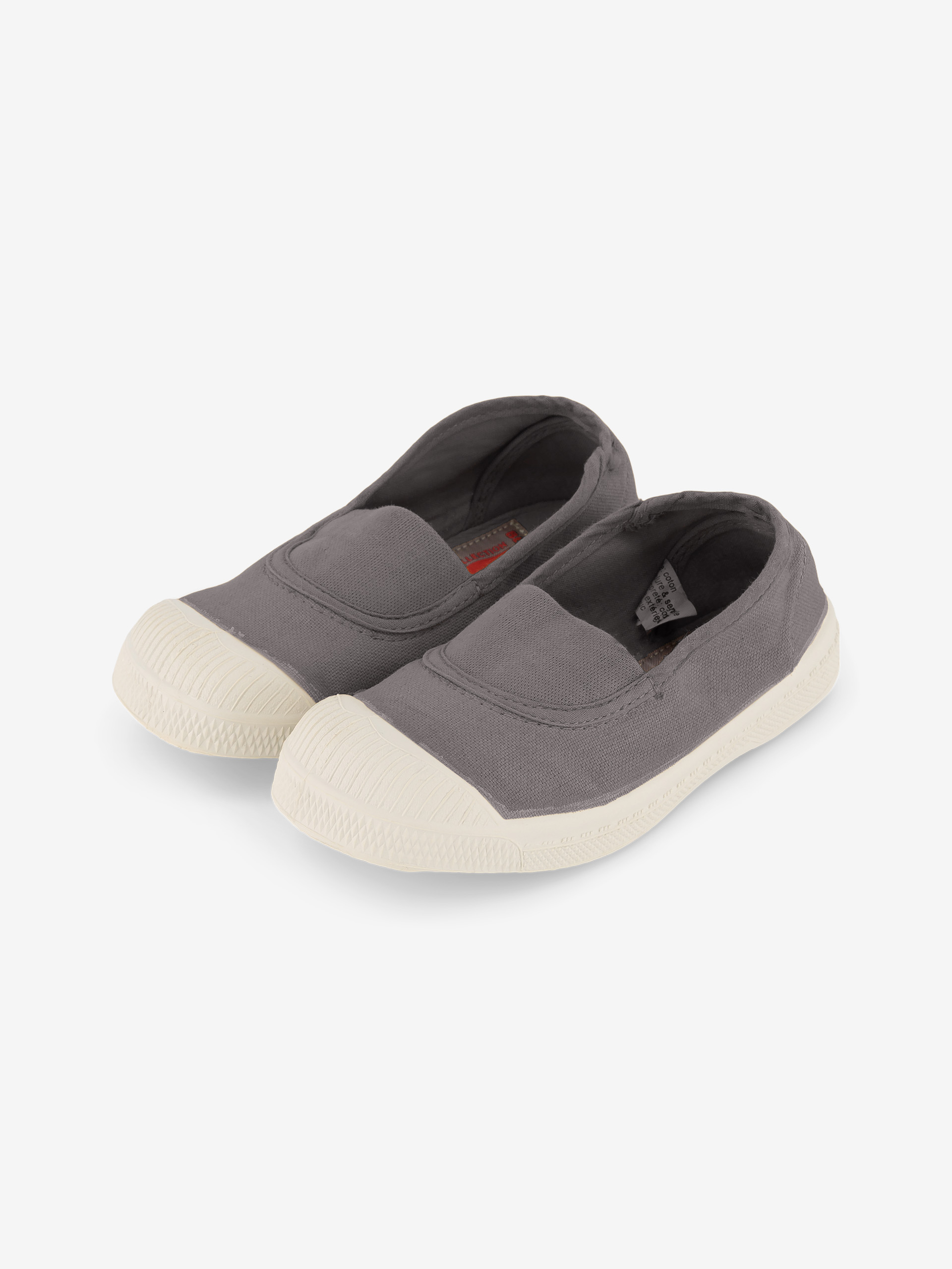 KIDS ELASTIC TENNIS -  Grey , Tennis & Shoes Bensimon