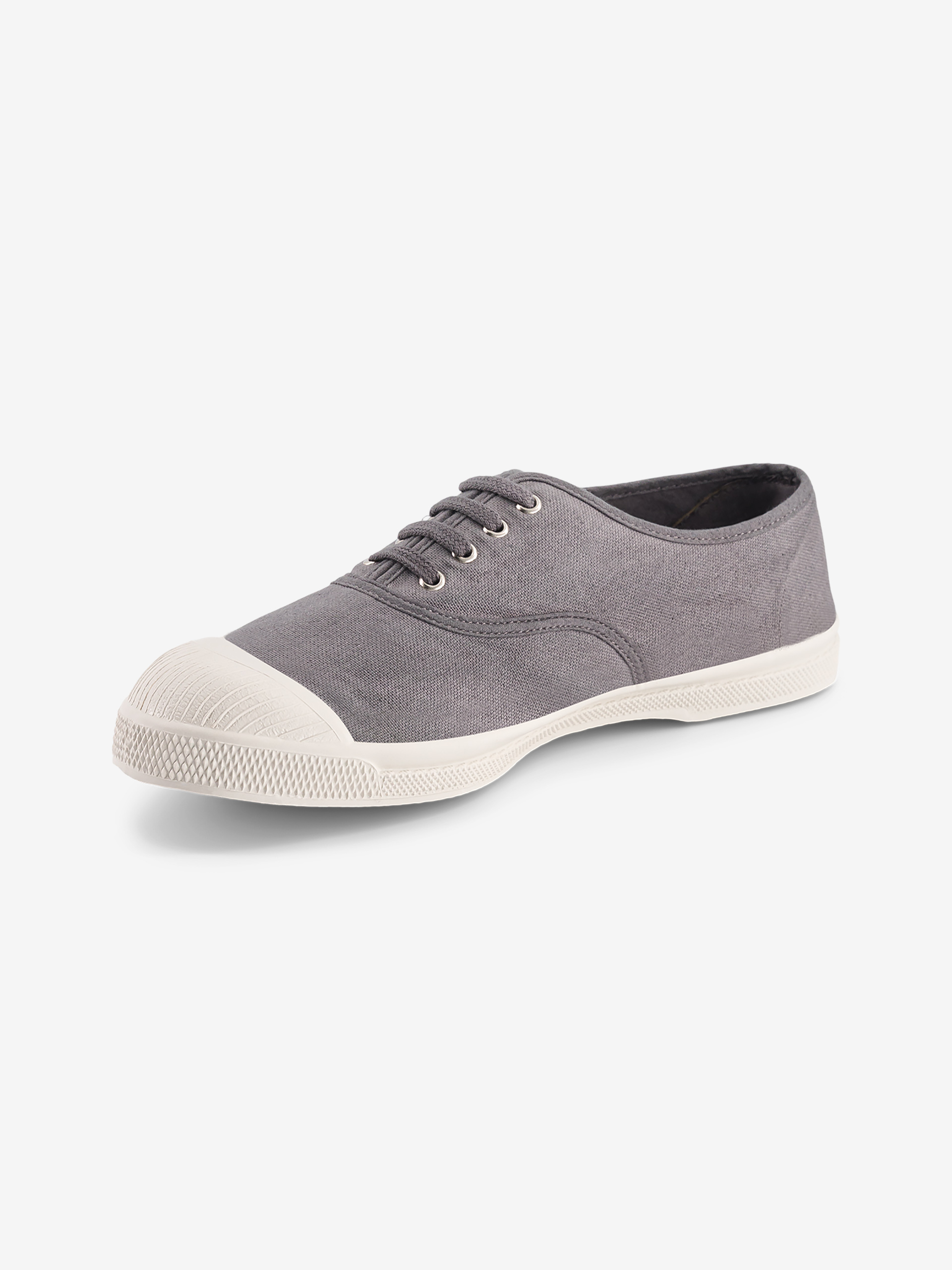 TENNIS A MEN'S LACES -  Grey , Tennis & Shoes Bensimon