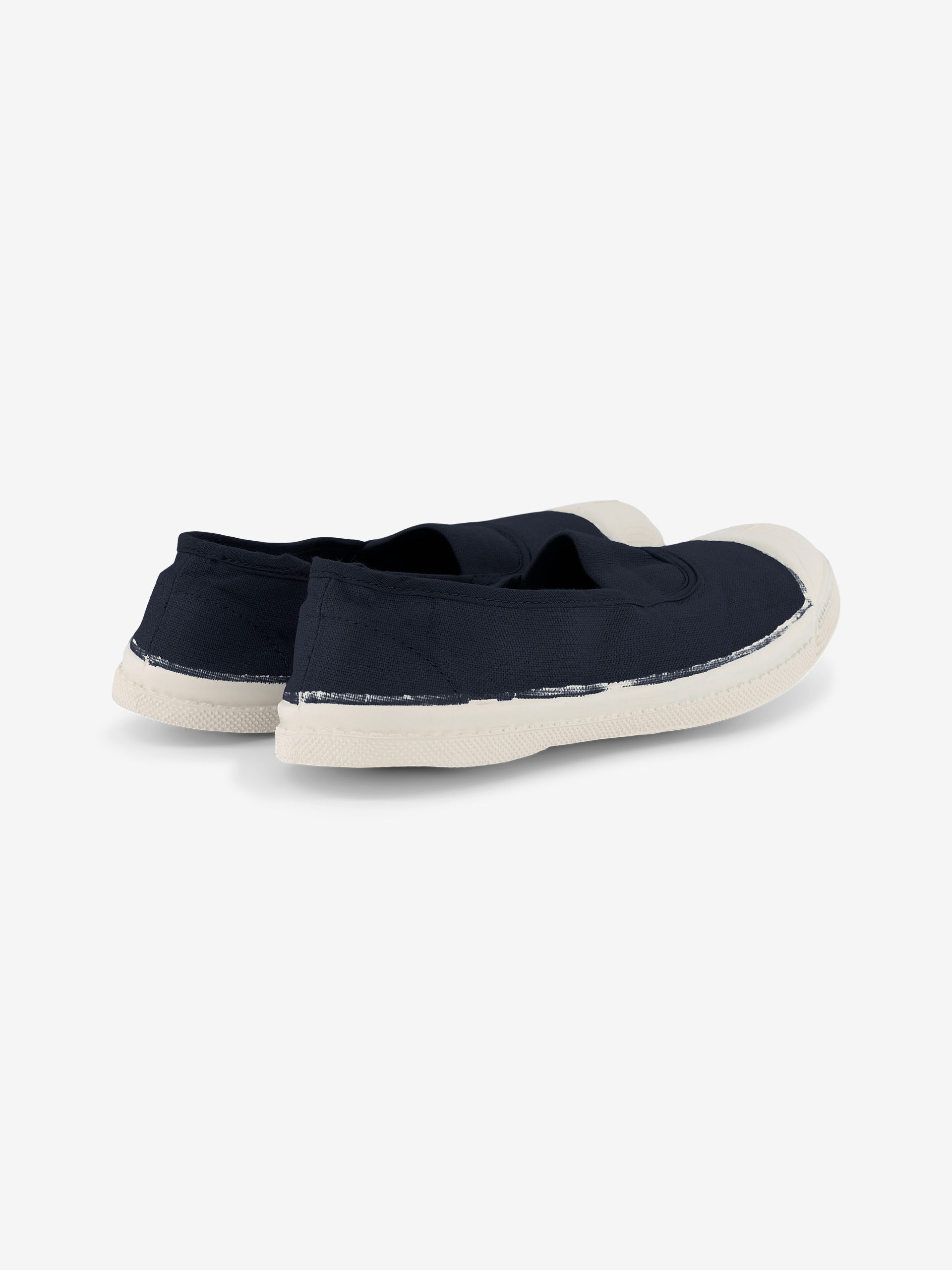 TENNIS A ELASTIC WOMAN -  Marine , Tennis & Shoes Bensimon