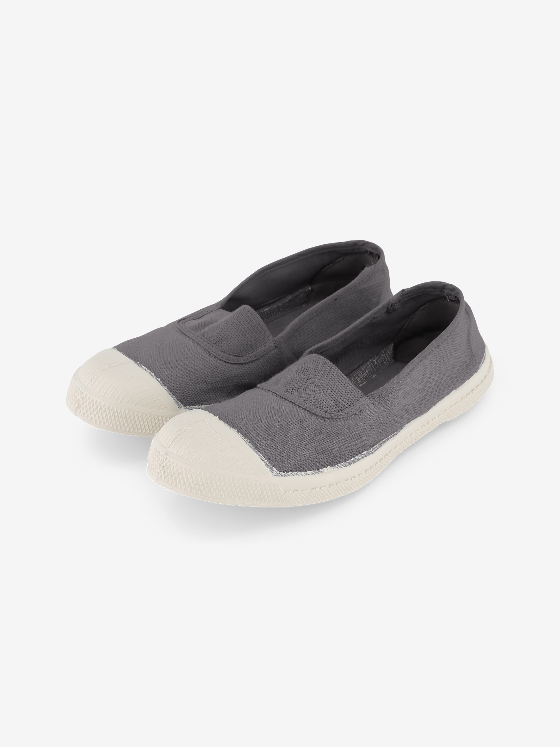 TENNIS A ELASTIC WOMAN - Grey , Tennis & Shoes Bensimon