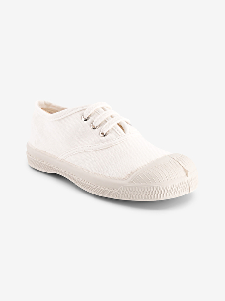 KIDS LACE-UP TENNIS -  White , Tennis & Shoes Bensimon