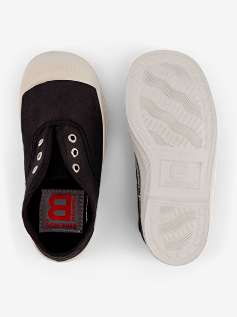 KIDS ELASTIC TENNIS -  Carbon , Tennis & Shoes Bensimon