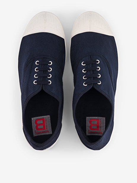 TENNIS A WOMEN'S LACES -  Marine , Tennis & Shoes Bensimon